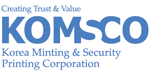 Korea Minting & Security Printing Corp. logo - Modern Numismatics International